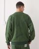 AAPE BY A BATHING APE® Aape by A Bathing Ape oversized cardigan in dark green camo with logo embroidery-Multi - 3