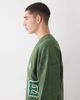 AAPE BY A BATHING APE® Aape by A Bathing Ape oversized cardigan in dark green camo with logo embroidery-Multi - 4