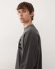 AAPE BY A BATHING APE® Aape By A Bathing Ape oversized long sleeve T-shirt in washed black with graffiti print - 4