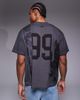 AAPE BY A BATHING APE® Aape by A Bathing Ape oversized spliced T-shirt with front graphic in multi - 3