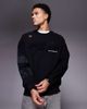 AAPE BY A BATHING APE® Aape by A Bathing Ape oversized sweatshirt in black with chest embroidery - 1