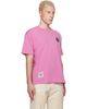 AAPE by A Bathing Ape AAPE by A Bathing Ape Pink Logo Patch T-shirt - 2