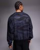 AAPE BY A BATHING APE® Aape By A Bathing Ape pullover sweatshirt in black camo with sweet stickers-Multi - 3