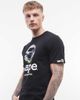 AAPE BY A BATHING APE® Aape by A Bathing Ape T-shirt in black with camo logo print-Multi - 4