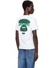 AAPE by A Bathing Ape AAPE by A Bathing Ape White 'AAPE Basic' T-shirt - 3