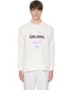 AAPE by A Bathing Ape AAPE by A Bathing Ape White AAPE Main Skate Long Sleeve T-shirt - 1