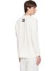 AAPE by A Bathing Ape AAPE by A Bathing Ape White AAPE Main Skate Long Sleeve T-shirt - 3