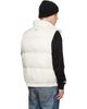 AAPE by A Bathing Ape AAPE by A Bathing Ape White 'AAPENOW' Moonface Down Vest - 3
