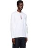 AAPE by A Bathing Ape AAPE by A Bathing Ape White 'AAPER' Long Sleeve T-shirt - 2
