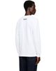 AAPE by A Bathing Ape AAPE by A Bathing Ape White 'AAPEUNVS' Moonface Long Sleeve T-shirt - 3