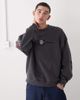 AAPE BY A BATHING APE® Aape By A Bathing Ape x Erased oversized sweatshirt in washed black - 1