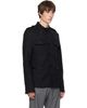 AARON ESH AARON ESH Black Twill Blouson Jacket - 2