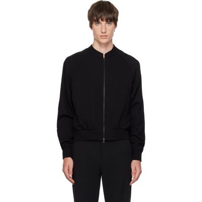 AARON ESH AARON ESH Black Varsity Jacket