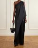 ABADIA Ayla one-shoulder wool-blend blouse - 2