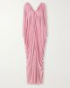 ABADIA Draped stretch-jersey maxi dress - 1