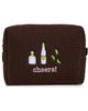 Abbode Abbode Beverage Waffle Pouch Brown One - 1