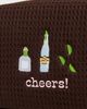 Abbode Abbode Beverage Waffle Pouch Brown One - 4