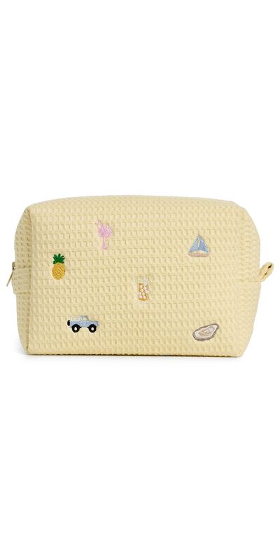 Abbode Abbode Charleston Icons Pouch Yellow One