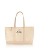 Abbode Abbode Jet Setter Embroidered Canvas Tote - 1