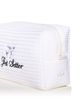 Abbode Abbode Jet Setter Waffle Cotton Blend Pouch - 4