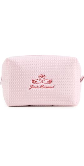 Abbode Abbode Just Married Waffle Pouch Peony One