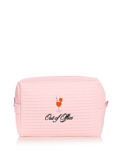 Abbode Abbode Ooo Spritz Cotton Blend Waffle Pouch