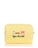 Abbode Abbode Ues Embroidered Waffle Knit Pouch - 1