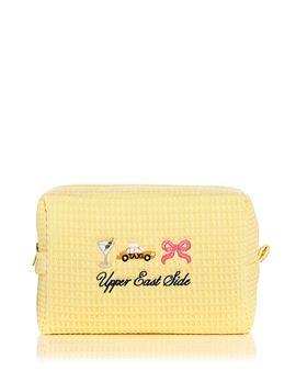 Abbode Abbode Ues Embroidered Waffle Knit Pouch