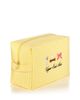 Abbode Abbode Ues Embroidered Waffle Knit Pouch - 4