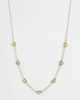 Abbott Lyon Abbott Lyon multi color mini hearts necklace in 18k gold plated - 1