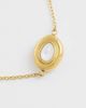 Abbott Lyon Abbott Lyon pearl molten bracelet in 18k gold plated stainless steel - 3