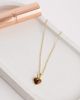 Abbott Lyon Abbott Lyon tigers eye heart pendant necklace in 18k plated stainless steel in gold - 2