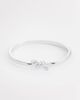 Abbott Lyon Abbott Lyon twisted knot bangle in silver - 1