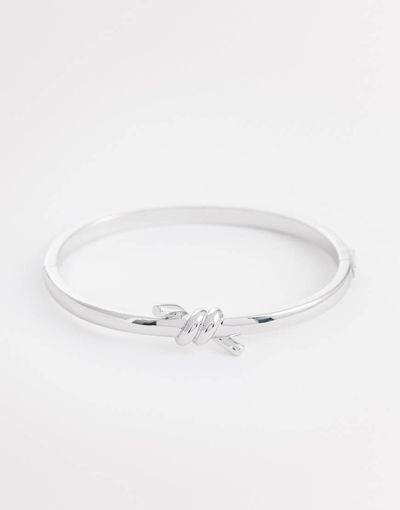 Abbott Lyon Abbott Lyon twisted knot bangle in silver