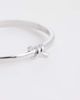 Abbott Lyon Abbott Lyon twisted knot bangle in silver - 2