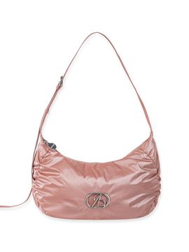 ABEEHUMS Glossy Hobo Bag (ABH348-705) [Pink]