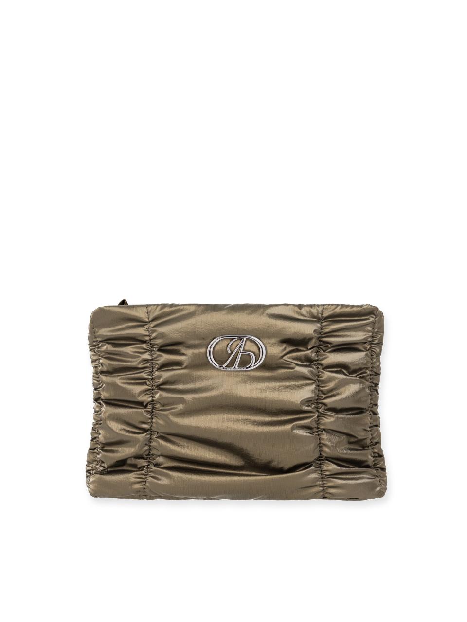 ABEEHUMS Glossy Pouch Others [Khaki] (ABH348-501)