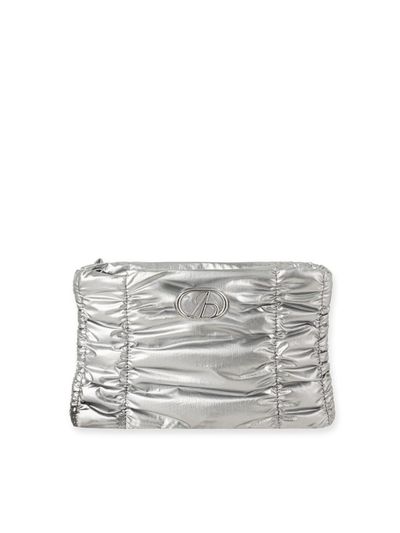 ABEEHUMS Glossy Pouch [Silver] (ABH348-501)