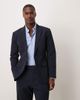 Abercrombie & Fitch Abercombie & Fitch slim single breasted seersucker suit blazer in navy - part of a set - 1