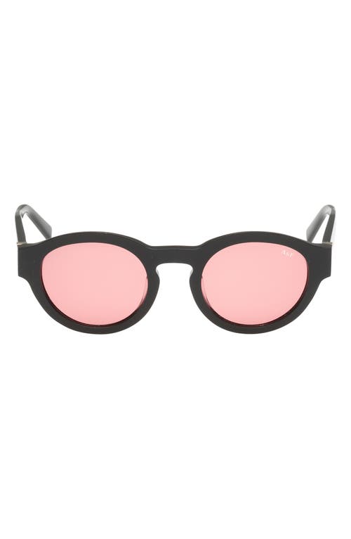 ABERCROMBIE & FITCH ABERCROMBIE & FITCH 49mm Round Sunglasses