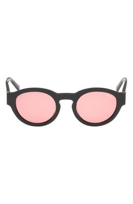 ABERCROMBIE & FITCH ABERCROMBIE & FITCH 49mm Round Sunglasses