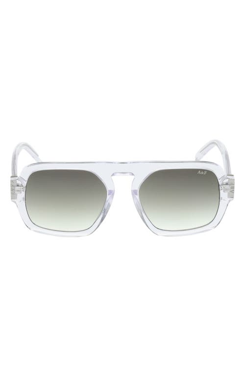 ABERCROMBIE & FITCH ABERCROMBIE & FITCH 53mm Gradient Navigator Sunglasses