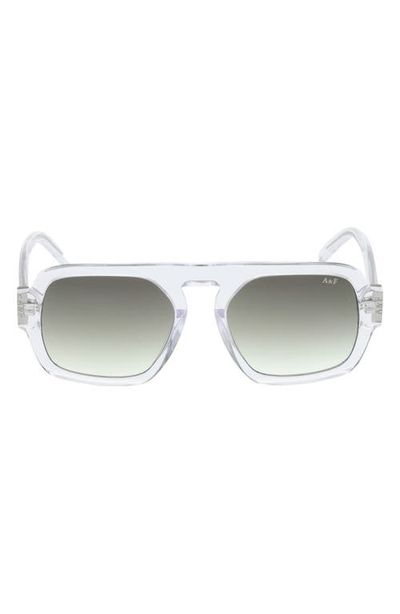 ABERCROMBIE & FITCH ABERCROMBIE & FITCH 53mm Gradient Navigator Sunglasses