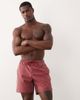 Abercrombie & Fitch Abercrombie & Fitch 6 inch swim shorts in washed red - 2