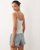 Abercrombie & Fitch Abercrombie & Fitch 90s cami top with built in bra in heather gray-Brown - 4
