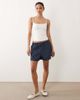Abercrombie & Fitch Abercrombie & Fitch 90s cami top with built in bra in white - 2