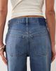Abercrombie & Fitch Abercrombie & Fitch 90s relaxed high rise jeans with turn up hem in mid blue wash - 4