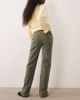 Abercrombie & Fitch Abercrombie & Fitch 90s relaxed straight leg jeans in khaki-green wash - 2