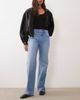 Abercrombie & Fitch Abercrombie & Fitch 90s relaxed straight leg jeans in light blue wash - 3