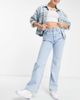 Abercrombie & Fitch Abercrombie & Fitch 90's relaxed straight leg jeans in light wash-Blue - 1